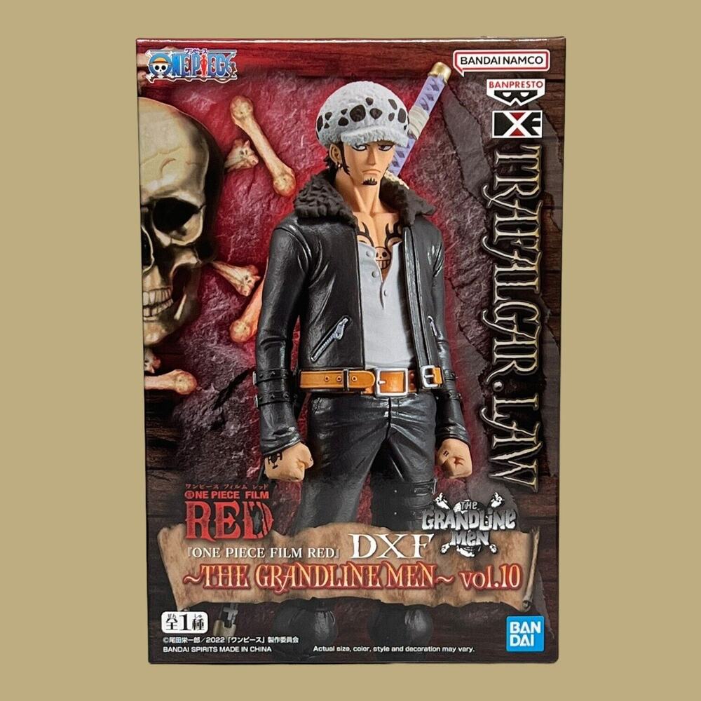 BANPRESTO Trafalgar Law One Piece Film Red DXF The Grandline Men - Vol. 10